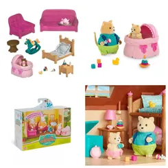 Ігровий набір Li'l Woodzeez Вітальня і дитяча фото