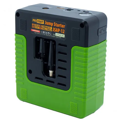 Пуско-зарядное устройство Procraft JSAP12 многофункциональное PowerBank ПаверБанк купить в Украине