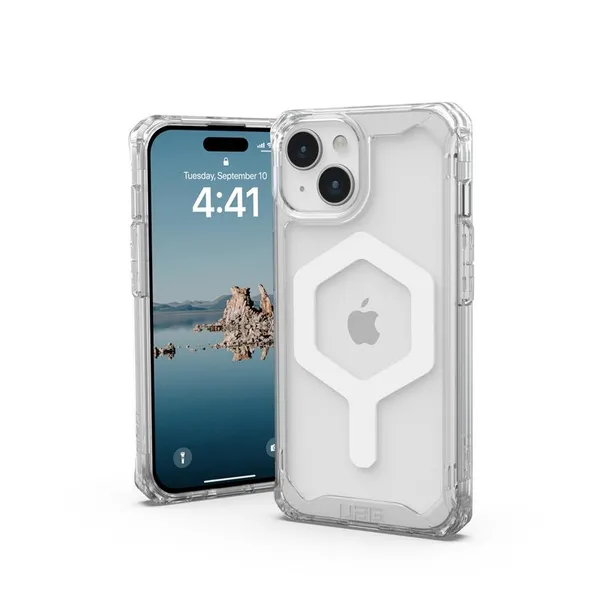 Чохол UAG для iPhone 15, Plyo Magsafe, Ice/White