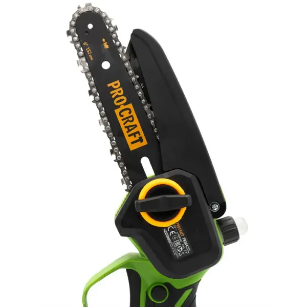 Заказать Бесщеточная аккумуляторная мини пила цепная Procraft PKA44 (2 АКБ) в кейсе с доставкой
