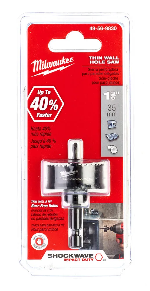 Коронка Shockwave MILWAUKEE діаметр 35мм цена в Украине