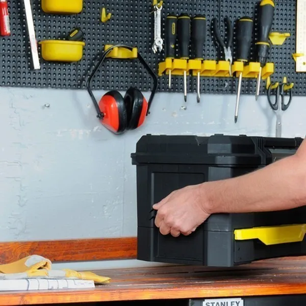 Ящик для инструмента Stanley, выдвижная секция, 27.9x48.1x28.7см, пластик отзывы