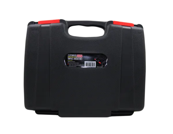 Набір головок ударних 1/2" 15од 10-32мм подовжені пластик. кейс цена в Украине