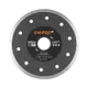 Алмазний диск Dnipro-M 125 22.2 фото №1