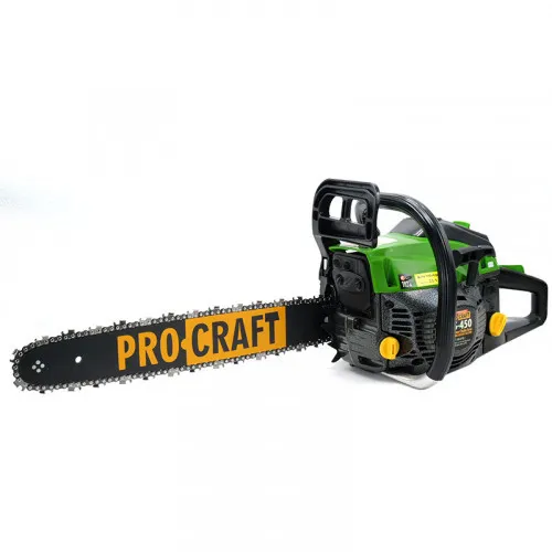 Бензопила шина 45 см Procraft GS450 цепная пила