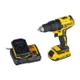 Купить Дрель-шуруповерт DeWalt бесщеточная XR Li-Ion 18В акб 2х2А·час 65Нм 500-1750об·мин патрон 13мм ЗП кейс 1.15кг