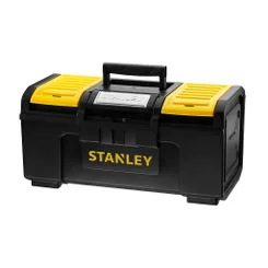 Ящик для інструменту Stanley Basic Toolbox, органайзер в кришці, 16.2х39.4x22см, пластик фото