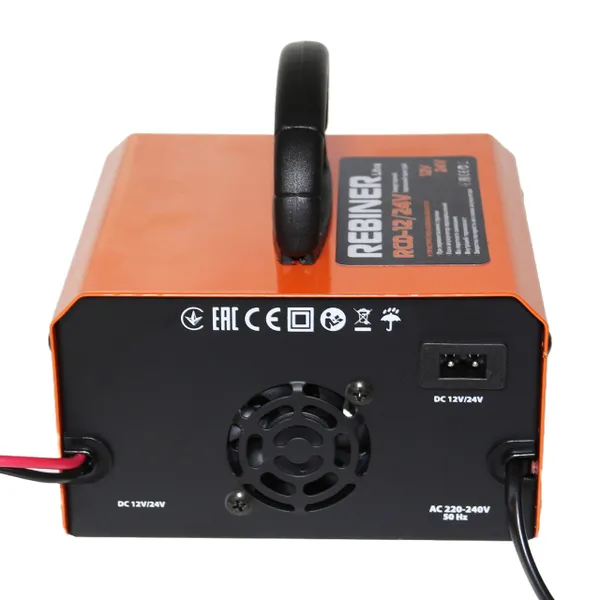 Зарядное устройство 12/24 В инверторное для аккумуляторов авто Rebiner RCD-12/24V отзывы