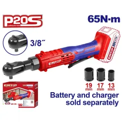 Трещотка аккумуляторная EMTOP EDRL2060151 (без АКБ и ЗУ) фото