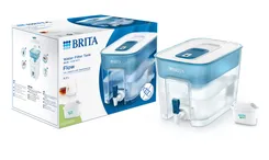 Фільтр-глечик Brita Flow Memo MXPro 8.2л (5.2л очищеної води) з фільтр-картриджем, синій фото