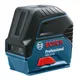 Нівелір лазерний Bosch GCL 2-15, до 15м, ±0.3мм/м, + RM1 + BM3 clip + кейс, 0.5кг