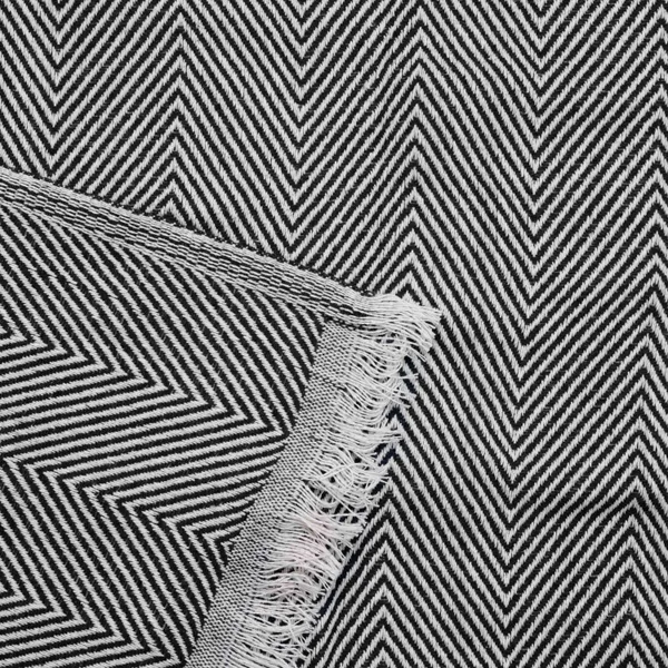 Купити Плед ARDESTO Summer 140х190см, 100% бавовна, чорний