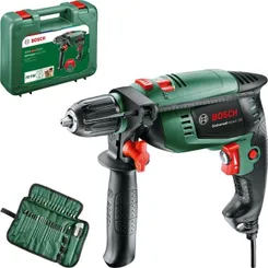 Дриль ударний Bosch UniversalImpact 700 700Вт ШЗП 13мм 3000об·хв 1.7кг 39 насадок кейс фото