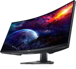 Монітор DELL 34" S3422DWG 2xHDMI, DP, USB, Audio, VA, 3440x1440, 21:9, 144Hz, 1ms, CURVED, FreeSync, HDR400 фото