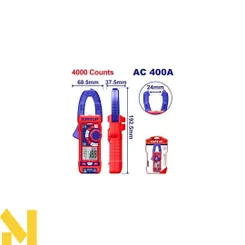 Мультиметр-кліщі цифровий EMTOP EDMR762001 фото