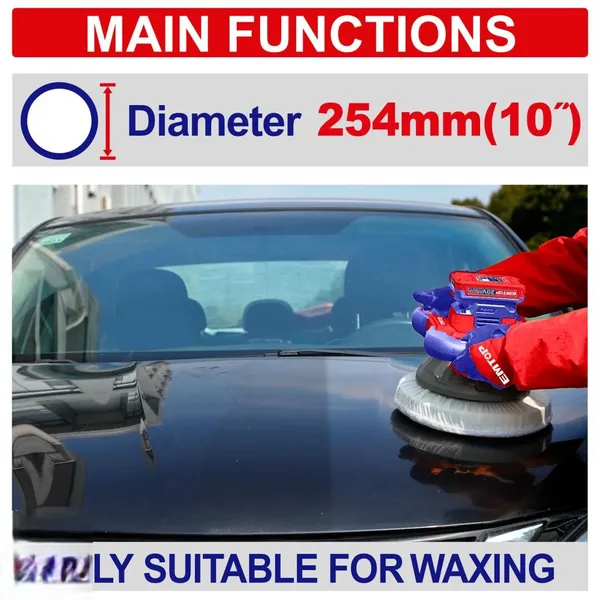 Машина полировальная аккумуляторная EMTOP ELOP2025481 цена в Украине