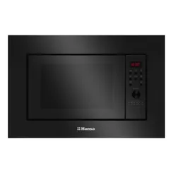 Микроволновая печь Hansa встраиваемая, 20л, электр. управл., 900Вт, гриль, дисплей, откр.кнопкой, черный фото