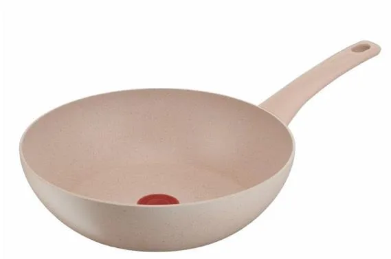 Сковорода ВОК Tefal Delight,28см, алюминий, бакелит, бежевый