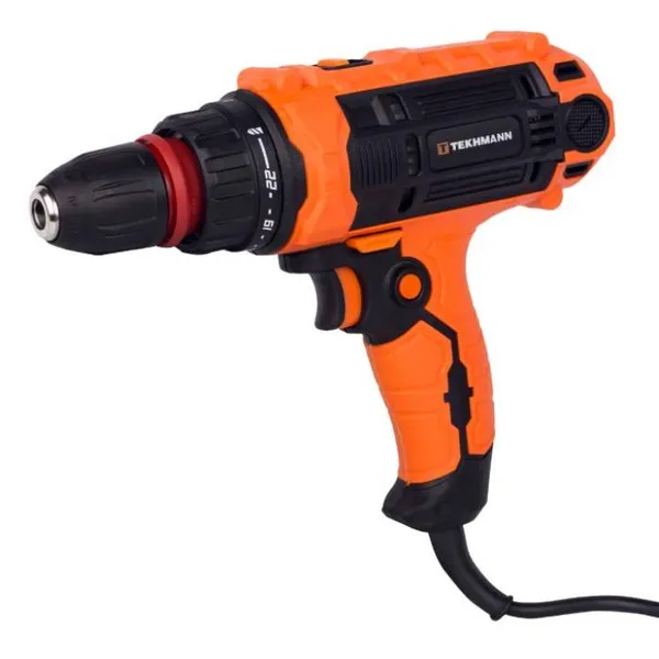 Шурупокрут-дриль Tekhmann TED-650/2 DFR 650Вт 40Нм 450·1700об·хв 1.4кг