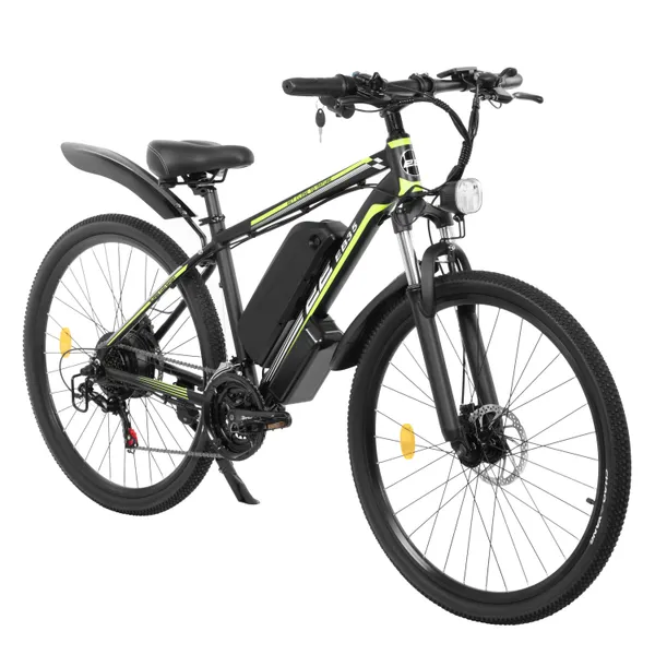 Электровелосипед 2E EB35 27,5", зелено-черный заказать