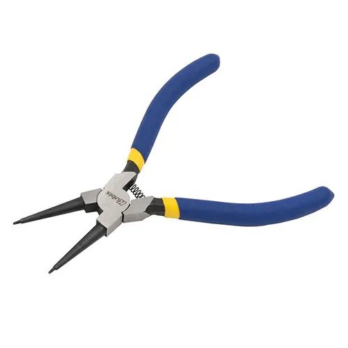 Щипцы для стопорных колец 160 мм C45 прямые на сжатие Kubis 02-03-3518