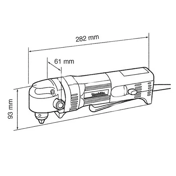 Купити Кутовий дриль Makita DA3011F