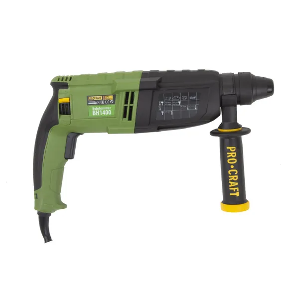 Перфоратор прямой 3 Дж Procraft BH1400 цена в Украине