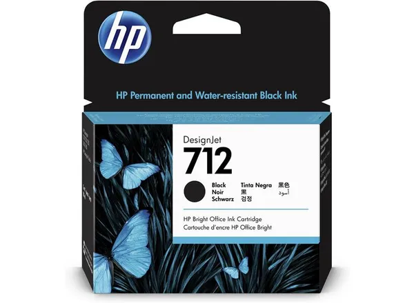 Картридж HP 712 DesignJet T230/T630/T650 Black 80ml