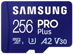 Карта пам'яті Samsung microSDXC   256GB C10 UHS-I R180MB/s PRO Plus фото