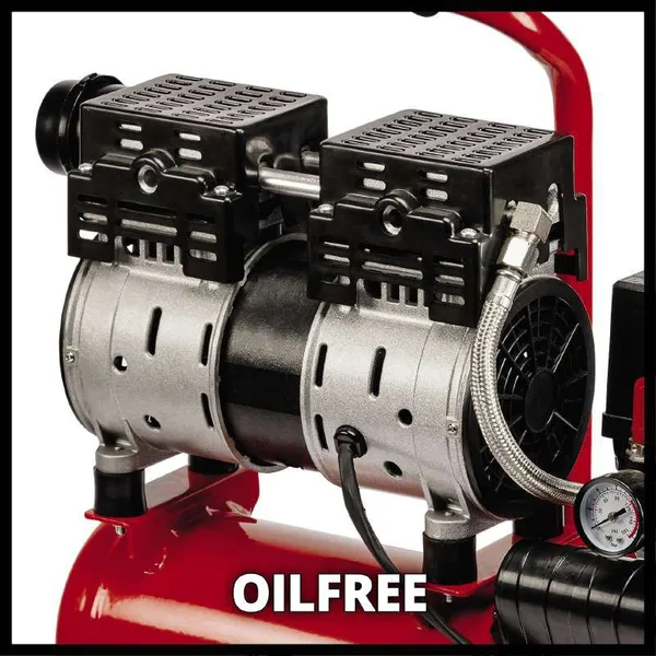Компрессор воздушный Einhell TE-AC 6 Silent, 550Вт, 6л, 110л/мин, 8бар. цена в Украине