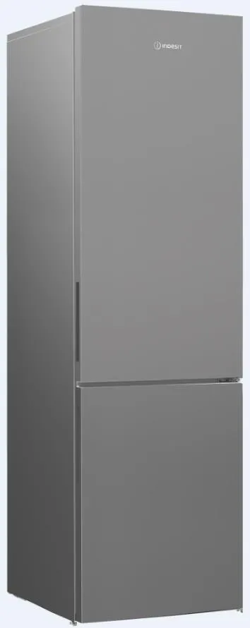 Холодильник Indesit с нижн. мороз., 202.5x60х67, холод.отд.-266л, мороз.отд.-120л, 2дв., А++, ST, серебристый
