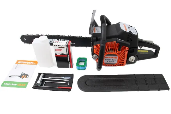 Бензопила шина 45 см, 2.1 кВт Rebiner CS45 отзывы