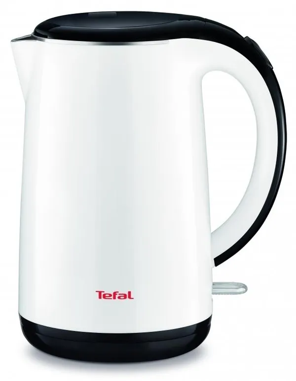 Электрочайник Tefal Safe to touch 1.7л, Strix, пластик, глянец белый