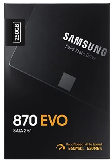 Накопичувач SSD Samsung 2.5"    250GB SATA 870EVO