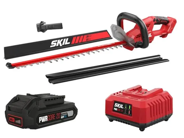 Кущоріз акумуляторний SKIL 0440 CA 20В акб 1х2.5А·год 55см крок різу 20мм 2.15кг