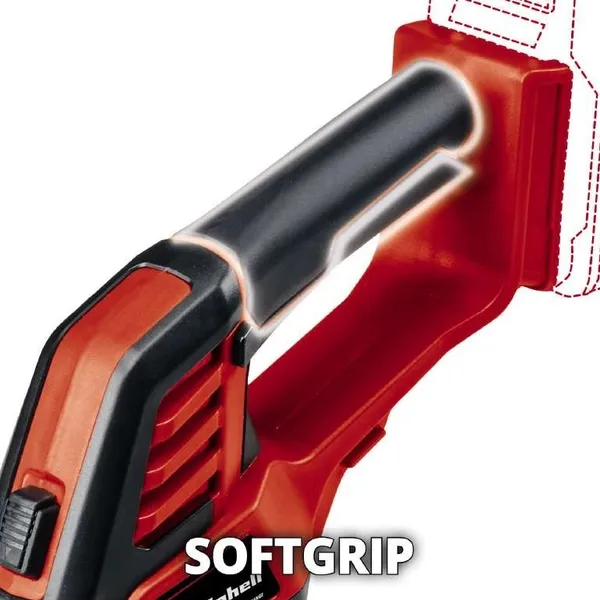 Замовити Ножиці для трави акумуляторні Einhell GE-CG 18/100 Li T - Solo 18В PXC леза 10/20см телескопічна штанга 0.7кг без АКБ та ЗП з доставкою