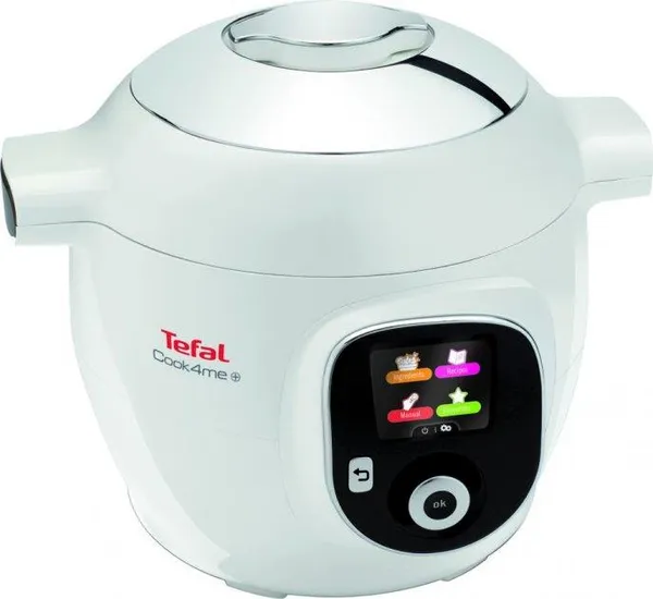 Мультиварка-скороварка Tefal Cook4Me /, 1600Вт, чаша-6л, электронное управл., пластик, белый