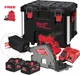 Пила дискова занурювальна акумуляторна безщіткова MILWAUKEE M18 FPS55MC-552P (+ заряд.пристрій, 2 акум., HD кейс)+M18 ALIS-0+жил