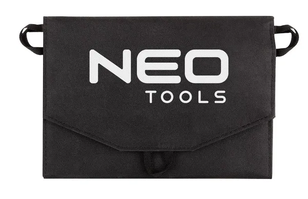 Генератор бензиновый Neo Tools 230В (1 фаза), 2.8/3кВт, электростартер, AVR, 45кг + Портативное зарядное устройство солнечная панель 90-140 в наличии