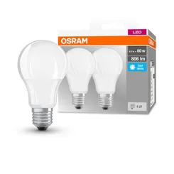 Набір ламп 2шт OSRAM LED E27 8.5Вт 4000К 806Лм A60 фото