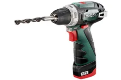 Шурупокрут-дриль акумуляторний Metabo PowerMaxx BS BASIC 12В 2х2А·год 17·34Нм 0-360·0-1400об·хв 0.8кг фото