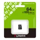 Карта пам'яті Kingston microSD   64GB C10 UHS-I A1 V10 R100MB/s