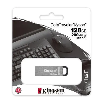 Накопичувач Kingston  128GB USB 3.2 Type-A Gen1 DT Kyson