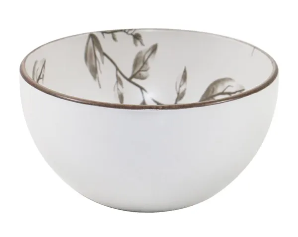 Салатник ARDESTO Asti, 670мл, 14.2см, керамика, бело-бежевый