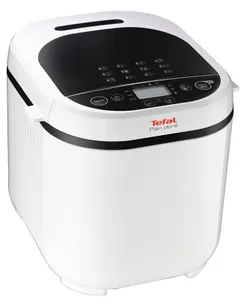 Хлебопечка Tefal PainDore 720Вт, программ-12, макс.вес -1кг, форма-прямоугольник, пластик, черно-белый фото