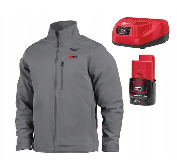 Куртка з підігрівом розмір "XXL" M12 HJGREY5-201 MILWAUKEE +з/п + акумулятор