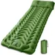 Коврик надувной 2E Tactical, с системой накачки, зеленый фото №1