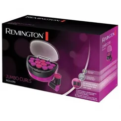 Термо бігуді Remington Jumbo Curls, 600Вт, D-36,41mm, 12шт, іонізація, кондиціонування, рожевий фото