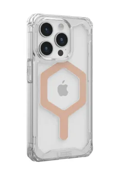 Чохол UAG для iPhone 15 Pro, Plyo Magsafe, Ice/Rose Gold фото