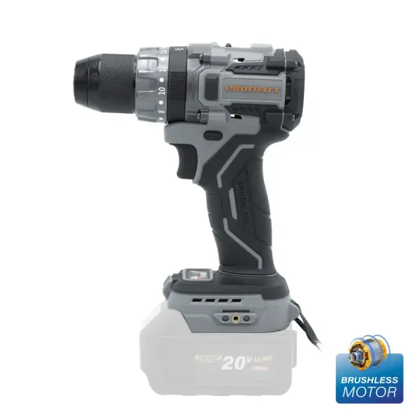 Бесщеточный аккумуляторный шуруповерт Procraft Industrial CD20A (без АКБ и ЗУ)